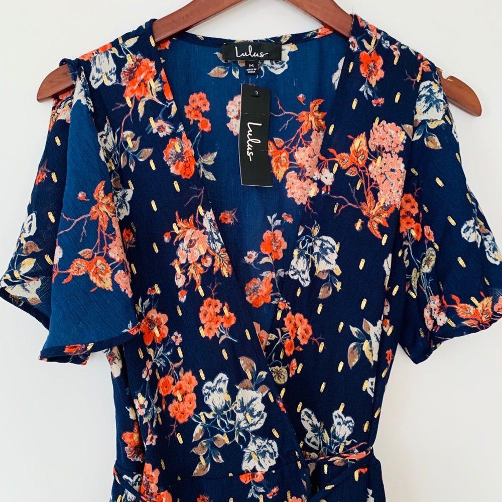 LAST CALL Lulu’s Floral Gown size M